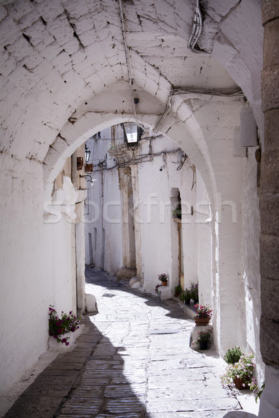 The white roads of Ostuni Stock photo © Fotografiche