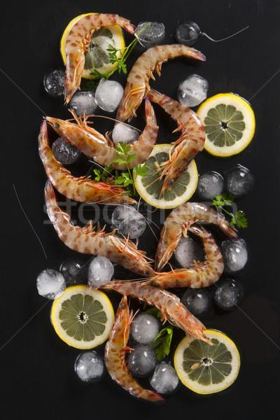 Crustaceans and Lemon Stock photo © Fotografiche