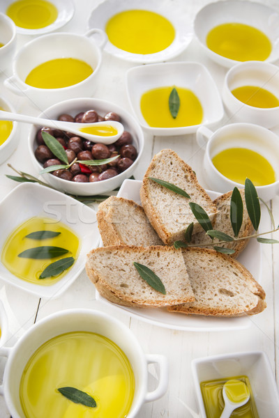 Bread and olive oil  Stock photo © Fotografiche