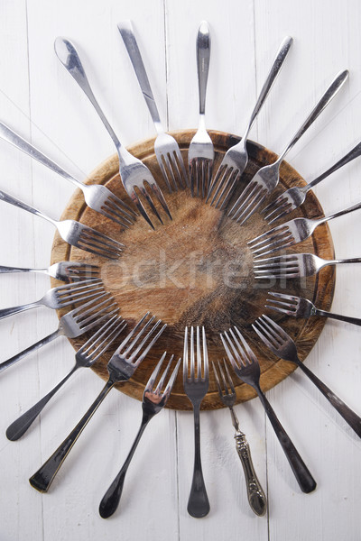 Series of Forks Stock photo © Fotografiche