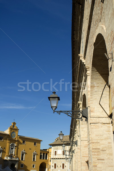 Italia antica città principale piazza panorama Foto d'archivio © Fotografiche