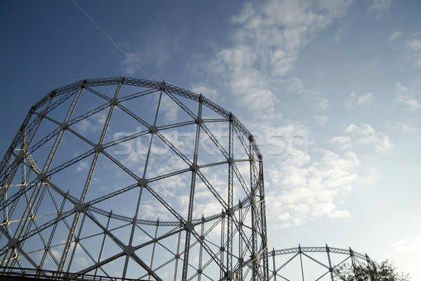 Stock photo: Former gasometer Rome