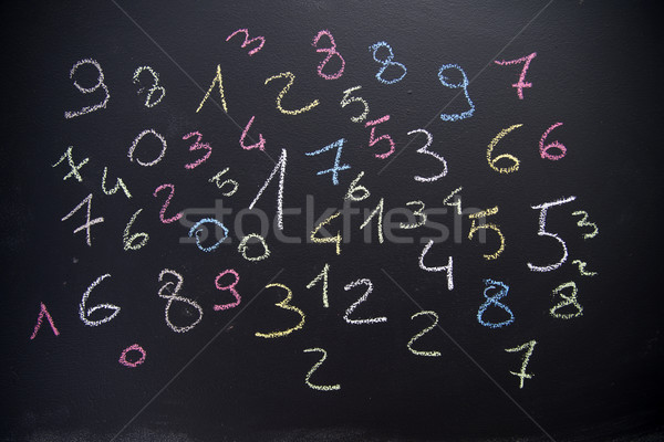 Various colored numbers Stock photo © Fotografiche