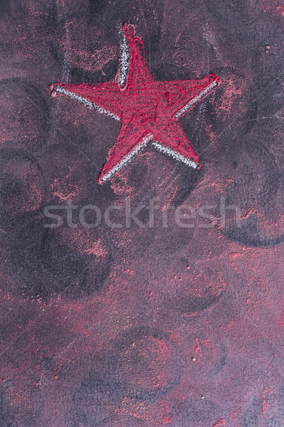 Star red christmas Stock photo © Fotografiche
