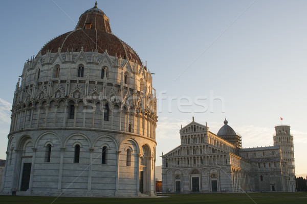 Baptistery Pisa Square of Miracles Stock photo © Fotografiche