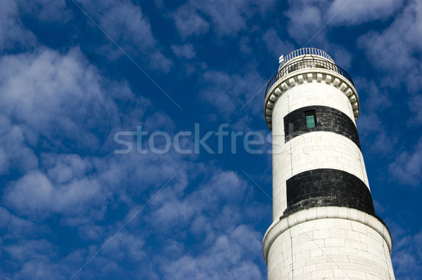 Foto stock: Farol · navegação · controlar · antigo · ponto · referência