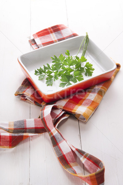 Sprig of parsley Stock photo © Fotografiche
