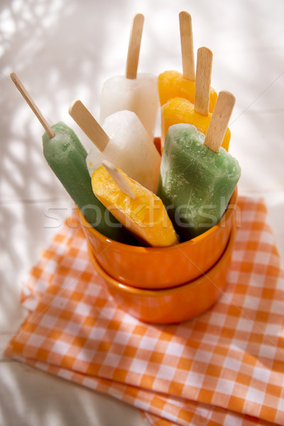 Stock photo: Icicle fruit