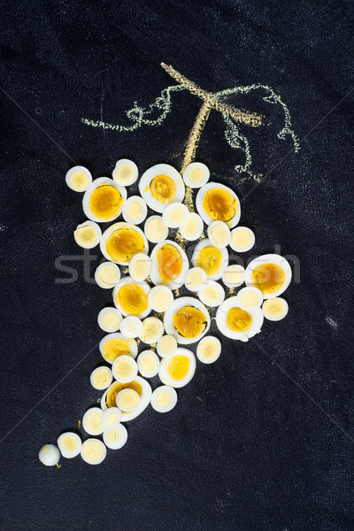 Genetic transformations grapes with egg Stock photo © Fotografiche