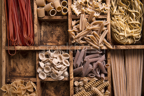 Whole wheat pasta Stock photo © Fotografiche