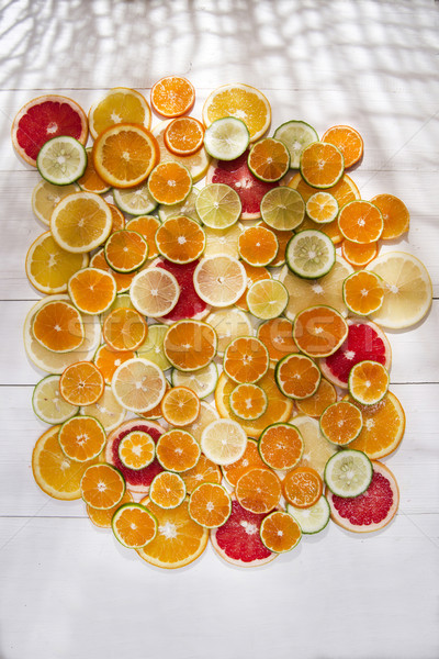 Kleuren citrus vruchten presenteren mengsel Stockfoto © Fotografiche