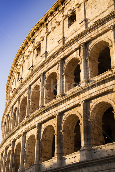 Colosseum város építkezés kő Európa játékok Stock fotó © Fotografiche