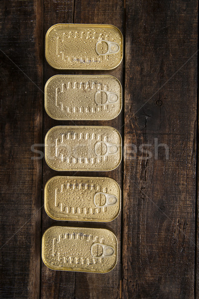 Canned sardines Stock photo © Fotografiche