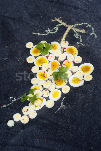 Genetic transformations grapes with egg Stock photo © Fotografiche