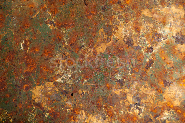 Rusty metallic background Stock photo © Fotografiche