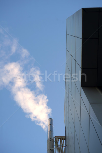 Column of smoke Stock photo © Fotografiche