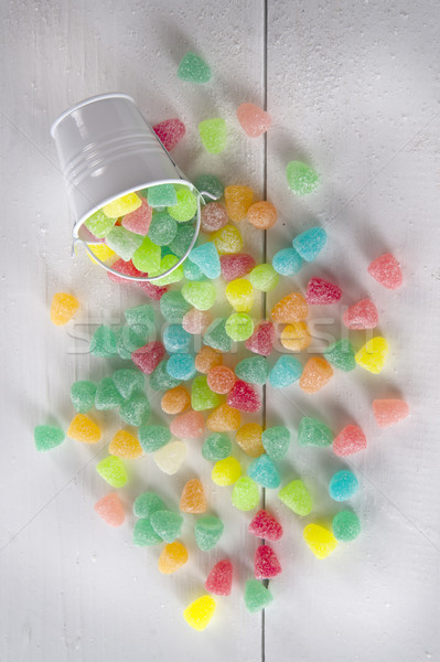 Multicolored soft candies Stock photo © Fotografiche