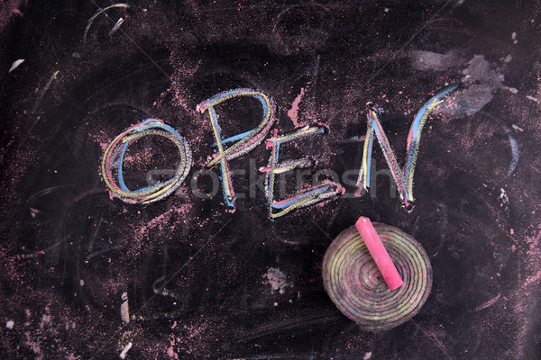 Open Stock photo © Fotografiche