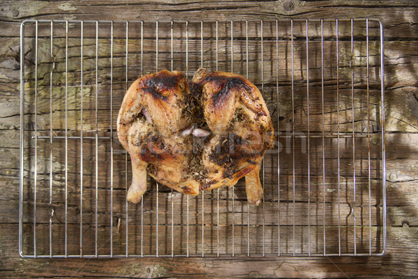 Grillés mariné poulet présentation herbes [[stock_photo]] © Fotografiche