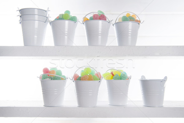 Multicolored soft candies Stock photo © Fotografiche