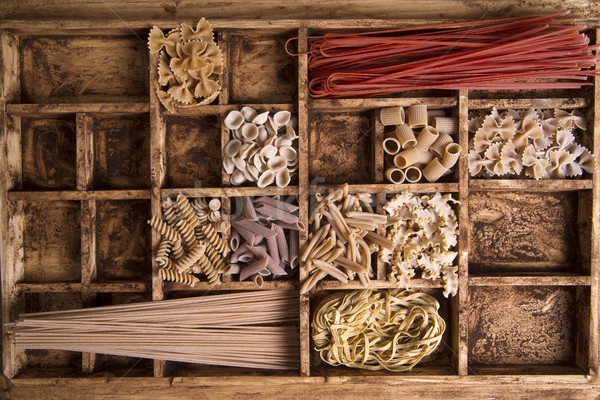 Whole wheat pasta Stock photo © Fotografiche