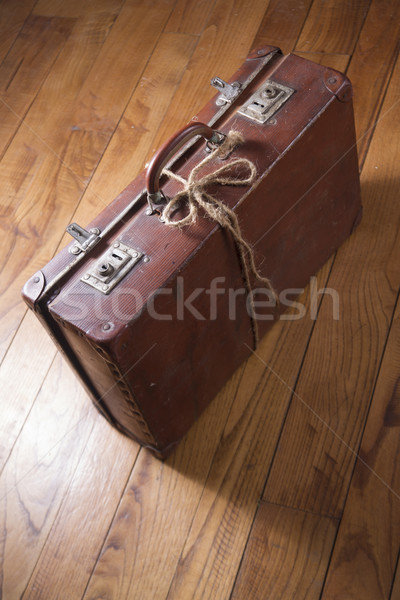 Old cardboard suitcase Stock photo © Fotografiche