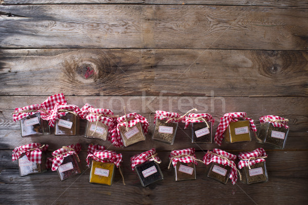 Small pantry of the aromas Stock photo © Fotografiche