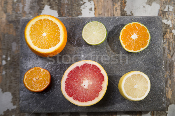 цветами цитрусовые плодов смесь Ломтики Сток-фото © Fotografiche