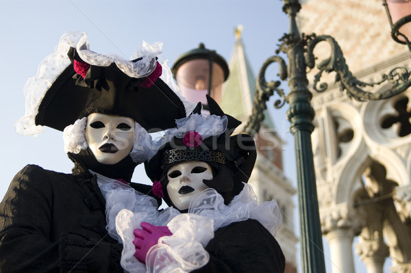 Masks at the Venice Carnival Stock photo © Fotografiche