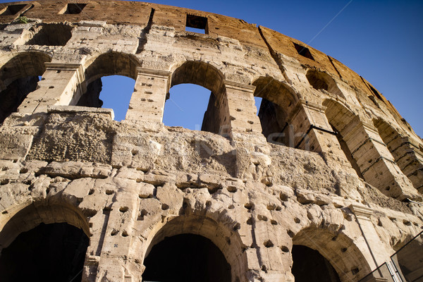 Constructive details of the Colosseum Stock photo © Fotografiche