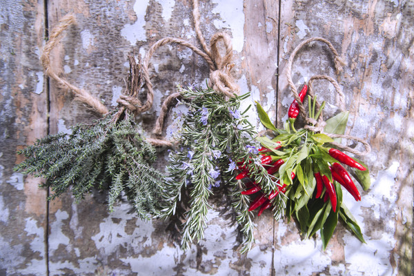 Mixed herbs Stock photo © Fotografiche