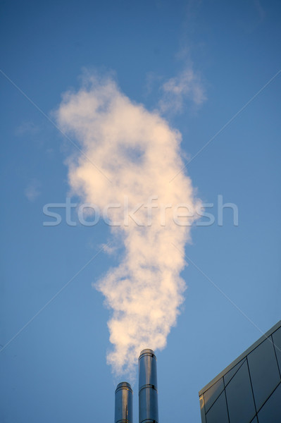 Column of smoke Stock photo © Fotografiche