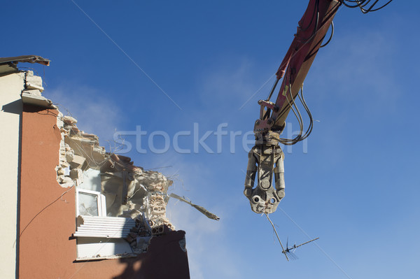 Demolición casa terremoto central italia Foto stock © Fotografiche
