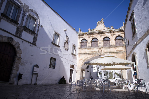 Ostuni, Paolo Giovanni square Stock photo © Fotografiche