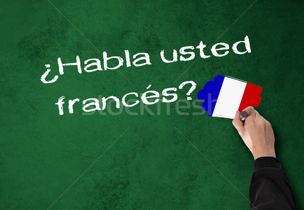 Do you speak French Stock photo © fotoquique