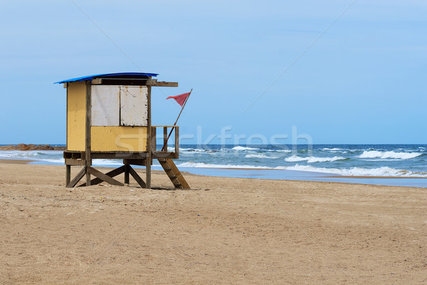Lonley beach, Punta Del Este Uruguay Stock photo © fotoquique
