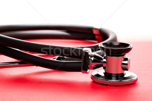 Stethoscope, close-up isolated Stock photo © fotoquique