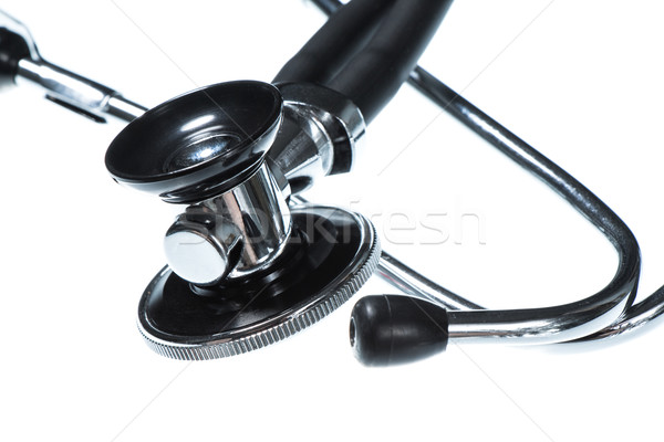 Stethoscope, close-up isolated Stock photo © fotoquique