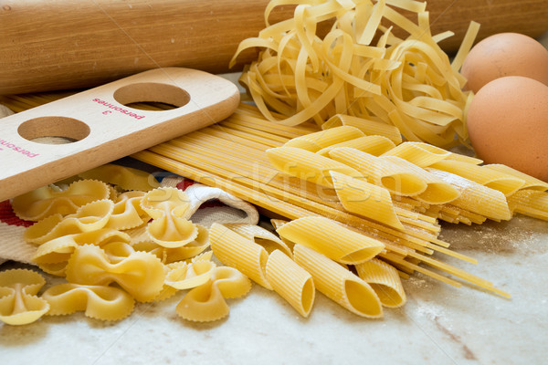 Stock photo: homemade pasta