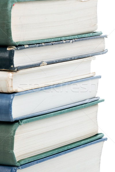 Stacked open books Stock photo © fotoquique