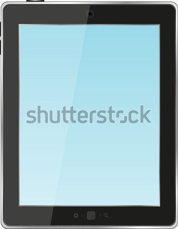 Digitalen blau Bildschirm Vektor Business Stock foto © fotoscool