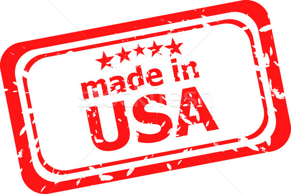 Stockfoto: USA · stempel · papier · ontwerp · frame · retro