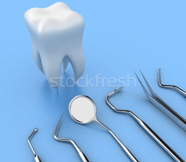 Dental tools Stock photo © FotoVika