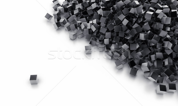 Background from cubes Stock photo © FotoVika
