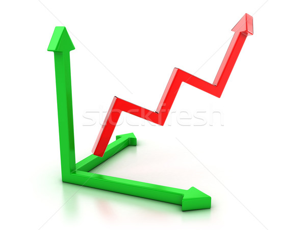 The diagramme Stock photo © FotoVika