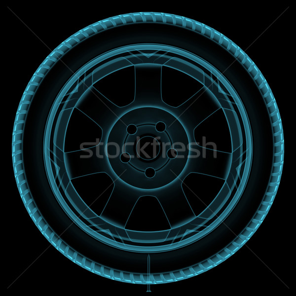 Wheel x-ray Stock photo © FotoVika