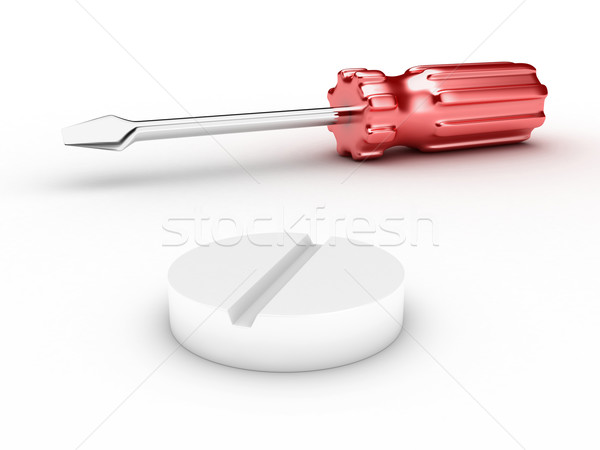 The tablet Stock photo © FotoVika