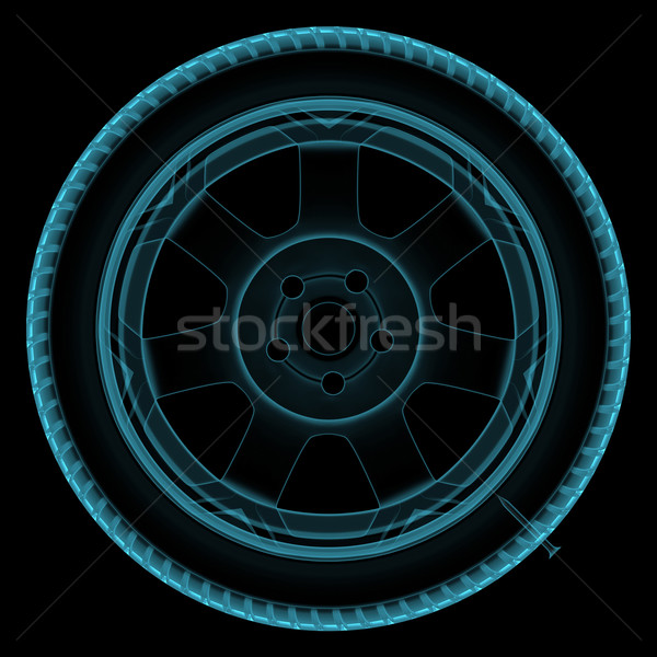 Wheel x-ray Stock photo © FotoVika