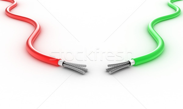 Two wires Stock photo © FotoVika