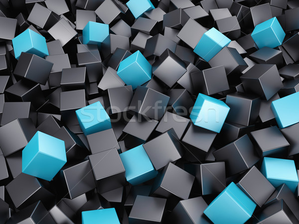 Background from cubes Stock photo © FotoVika